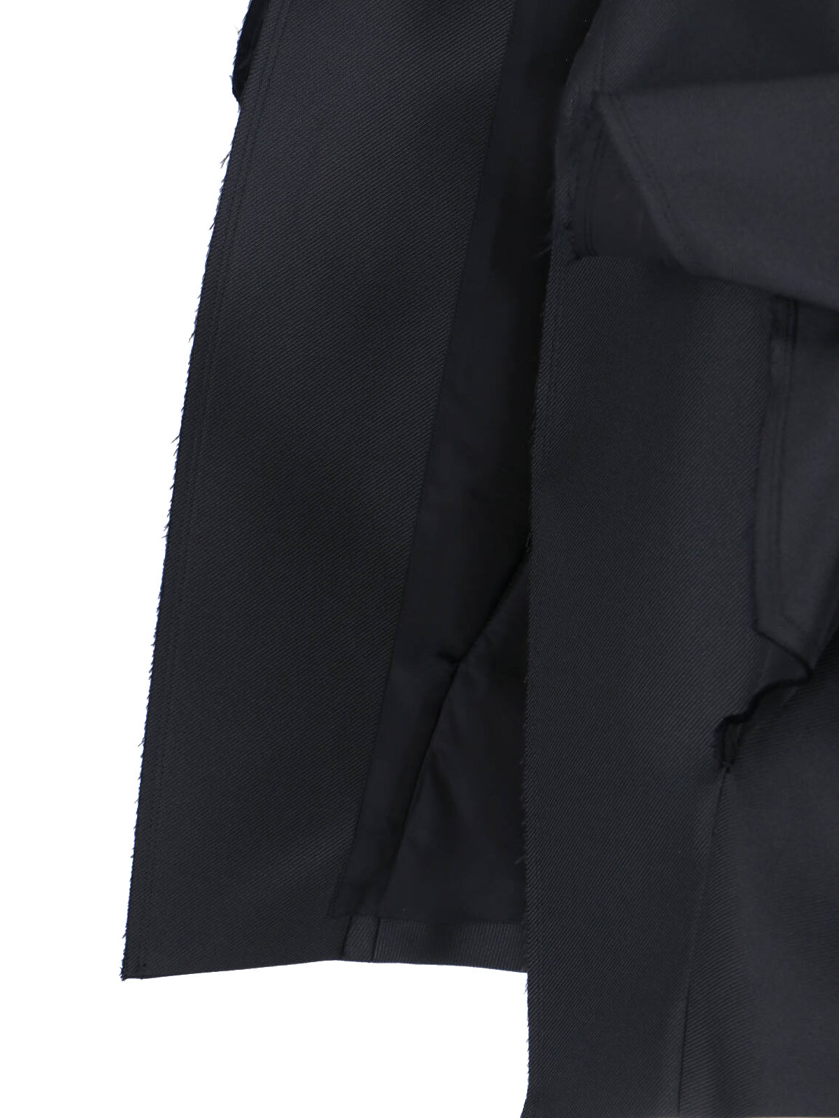 Comme des Garcons Jackets Black Polyester