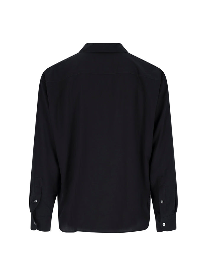 Ami Shirts Black Viscose