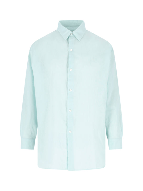 Kaptain Sunshine 100% Cotton shirt in blue