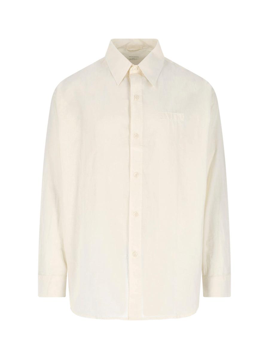 Mfpen 100% Cotton shirt in white