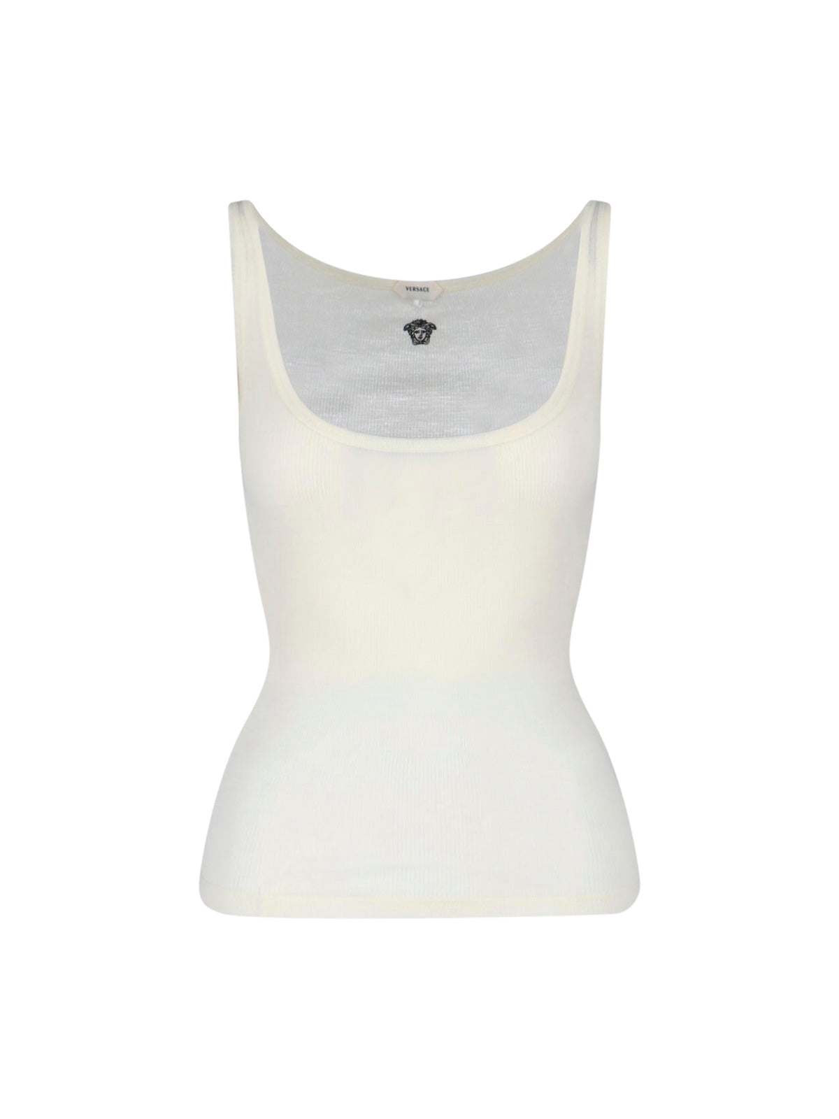 Versace Top White Virgin Wool