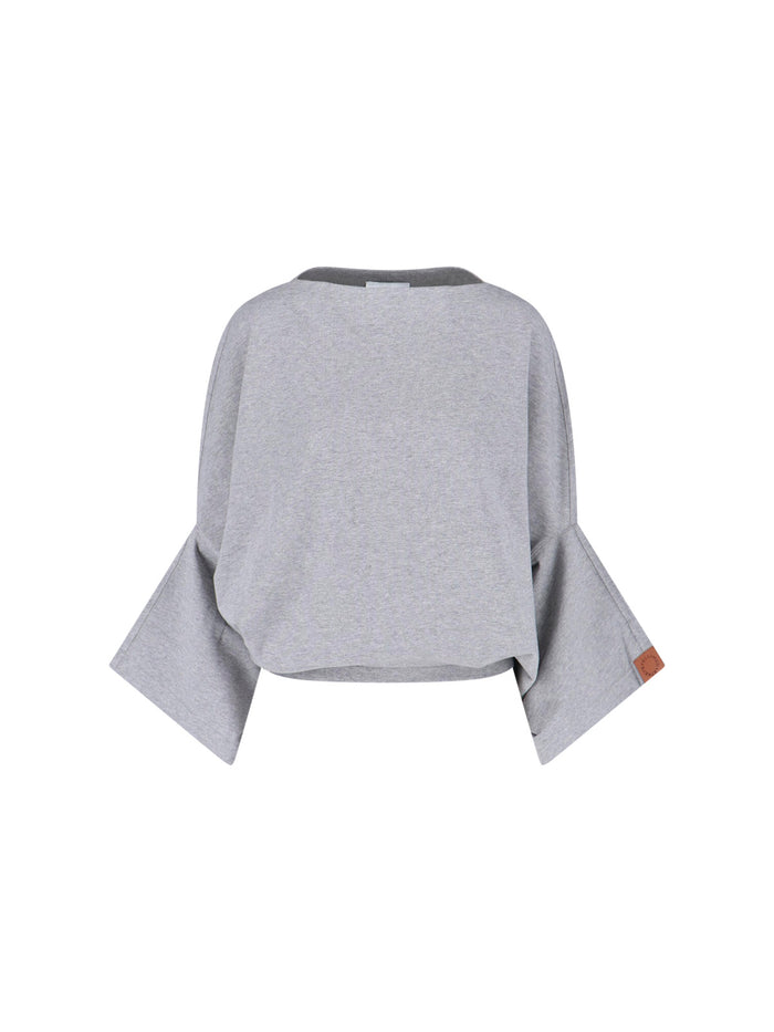 Stella McCartney Sweaters Grey Material 1: Cotton