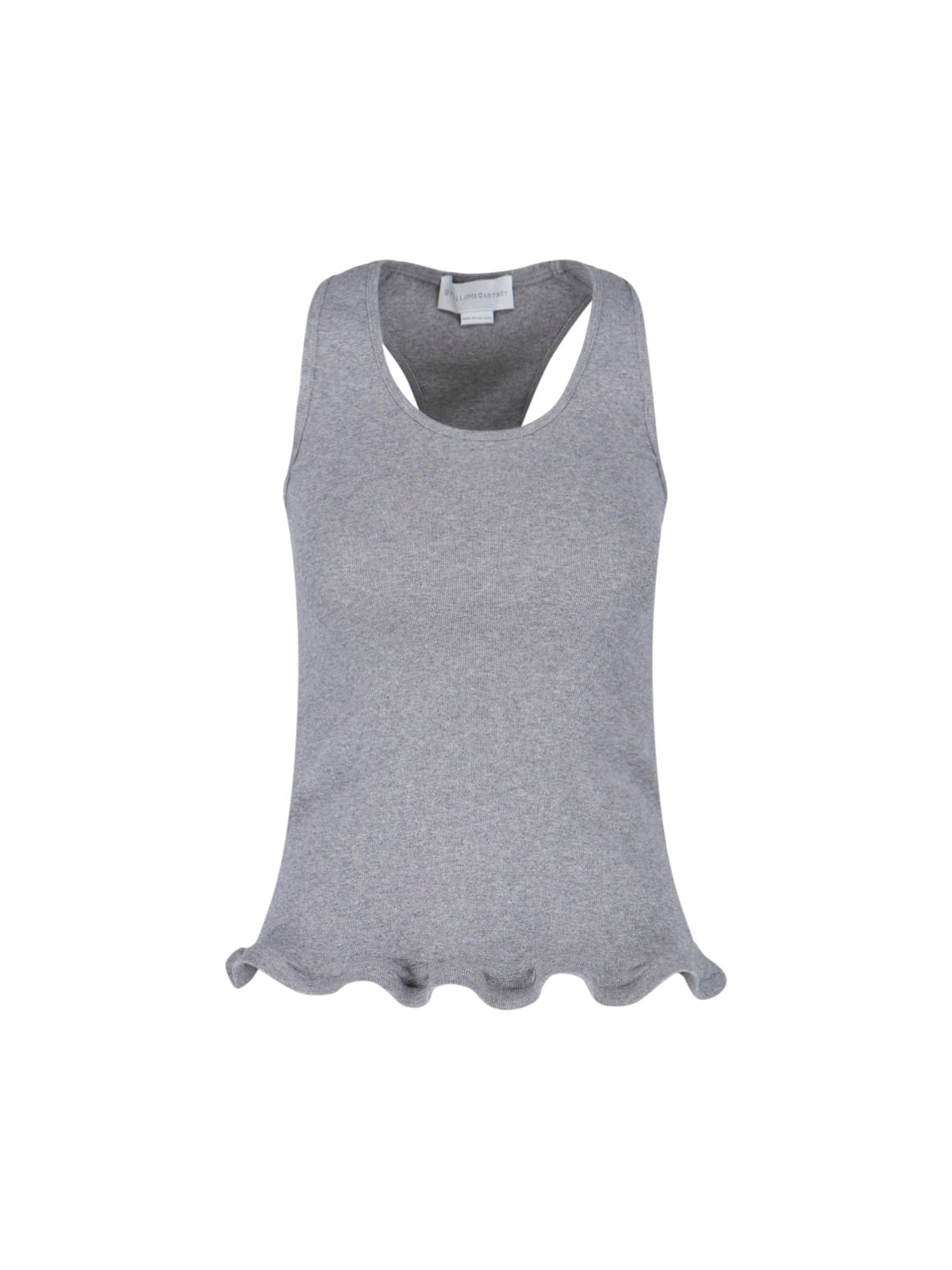 Stella McCartney Top Grey Cotton