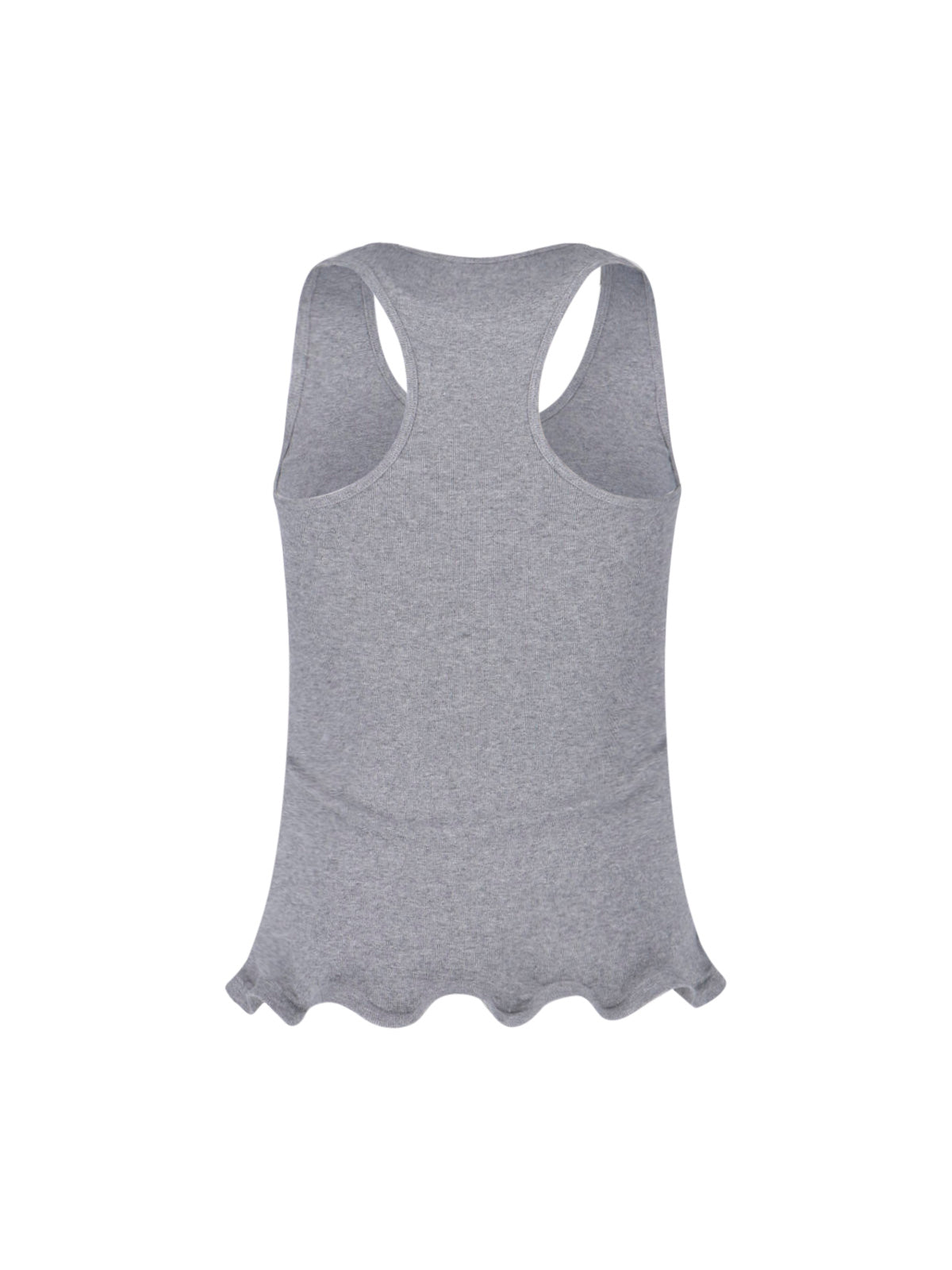 Stella McCartney Top Grey Cotton