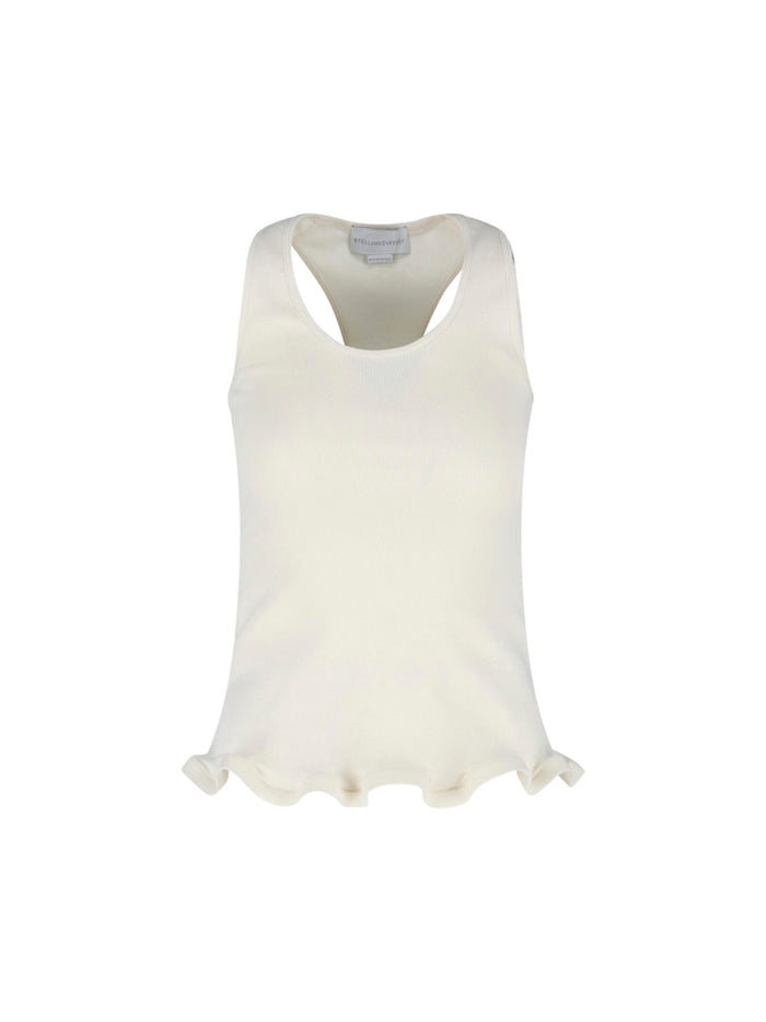 Stella McCartney Top White Cotton