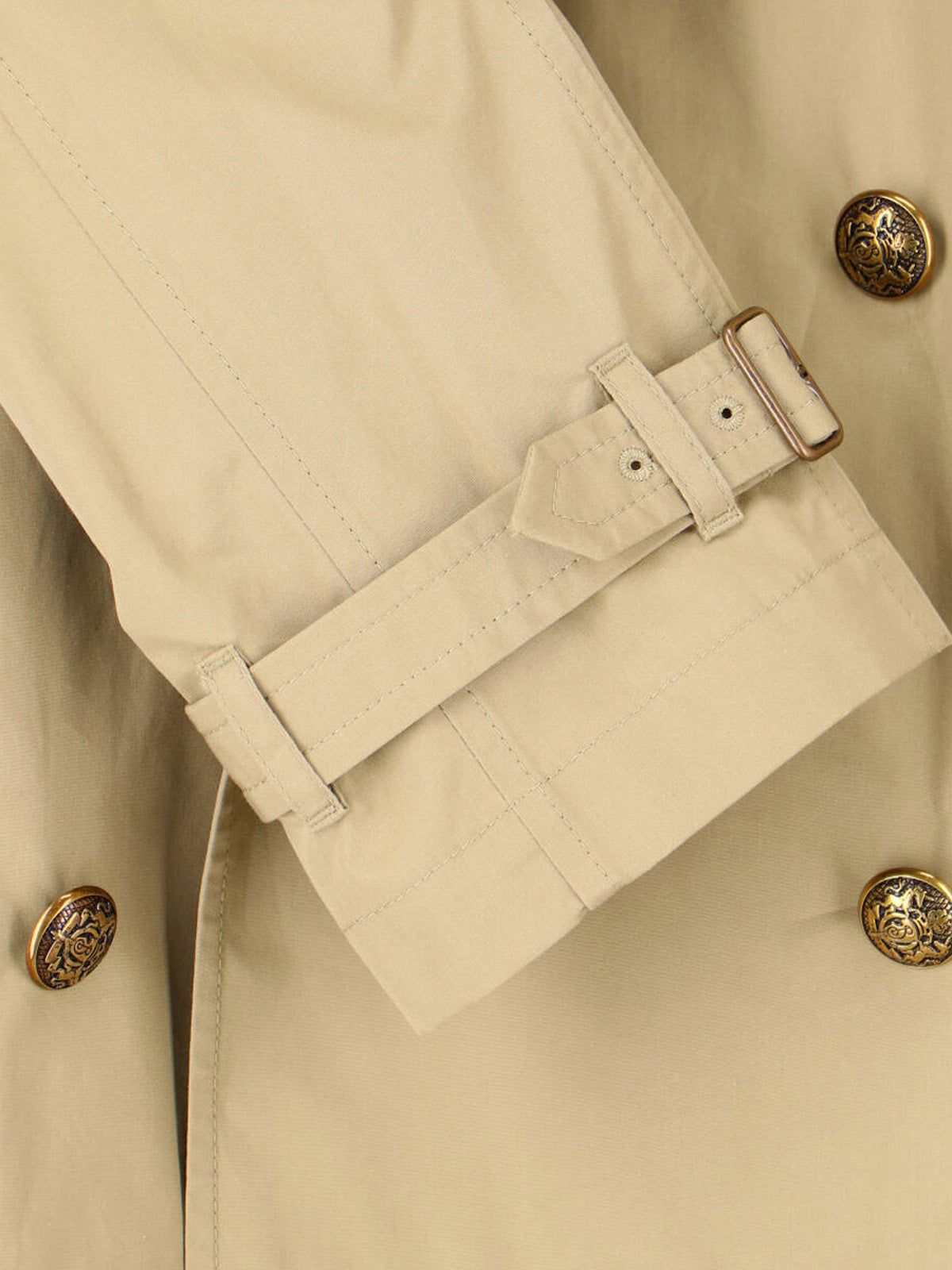 Burberry Jackets Beige Cotton