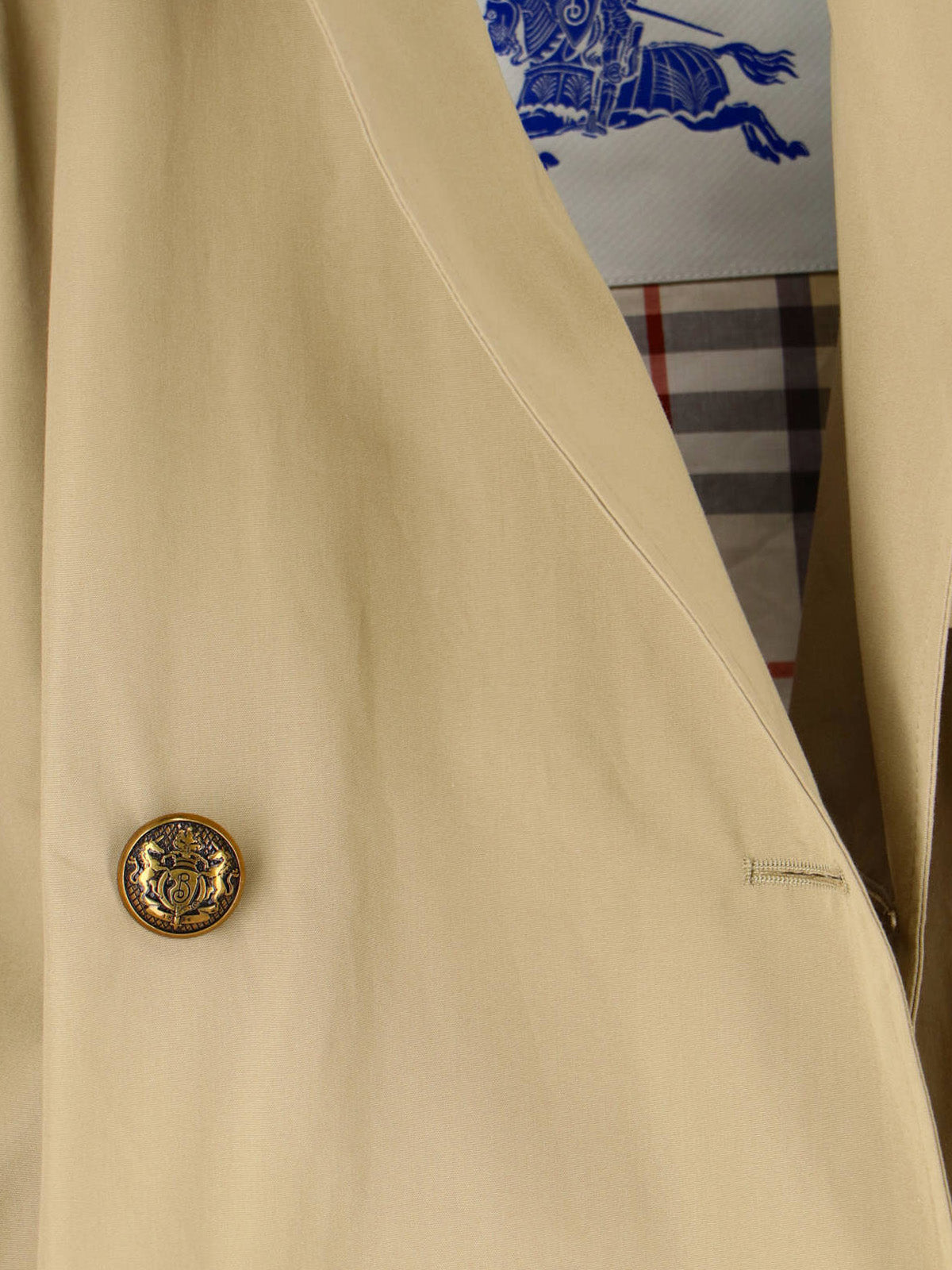 Burberry Jackets Beige Cotton