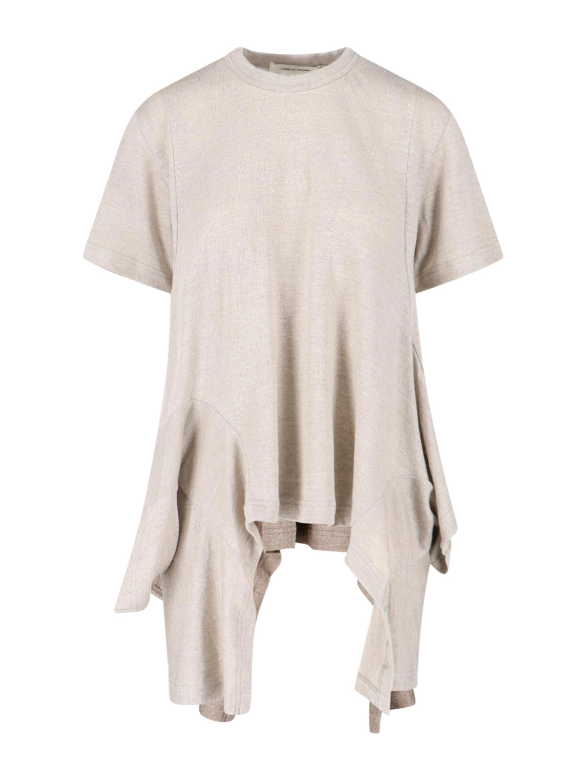 Comme des Garcons T-shirts and Polos Beige Linen