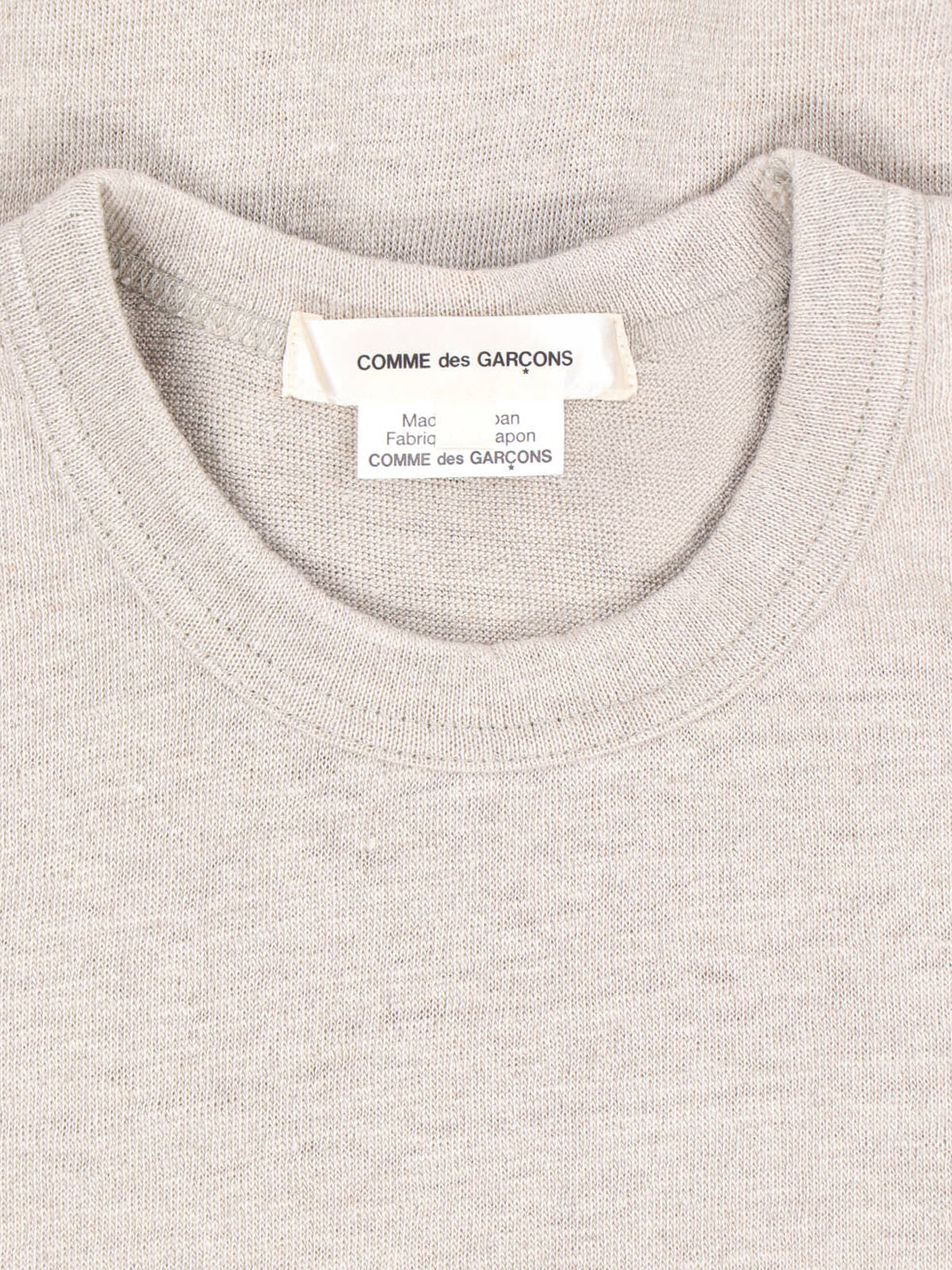 Comme des Garcons T-shirts and Polos Beige Linen