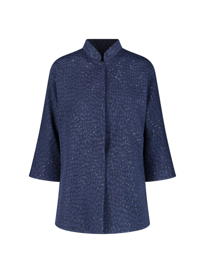 Giorgio Armani Jackets Blue Viscose