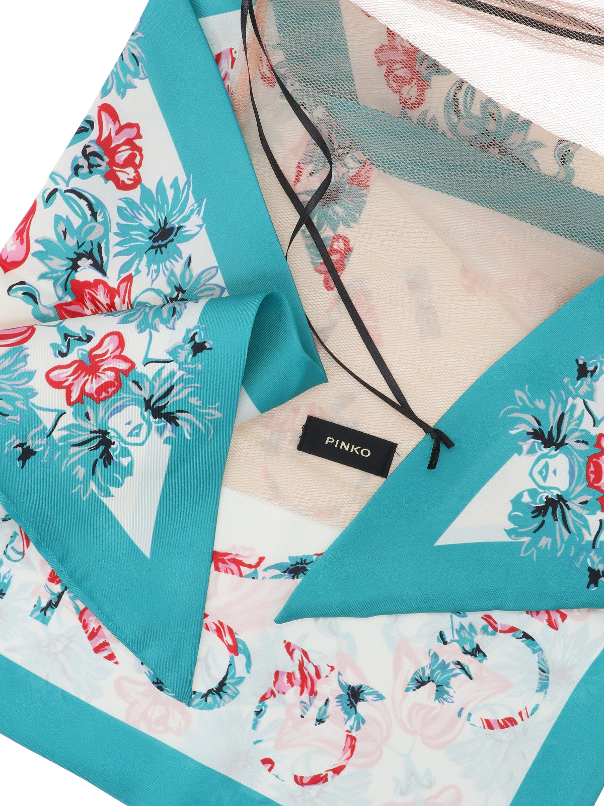 Pinko Scarfs MultiColour Cotton