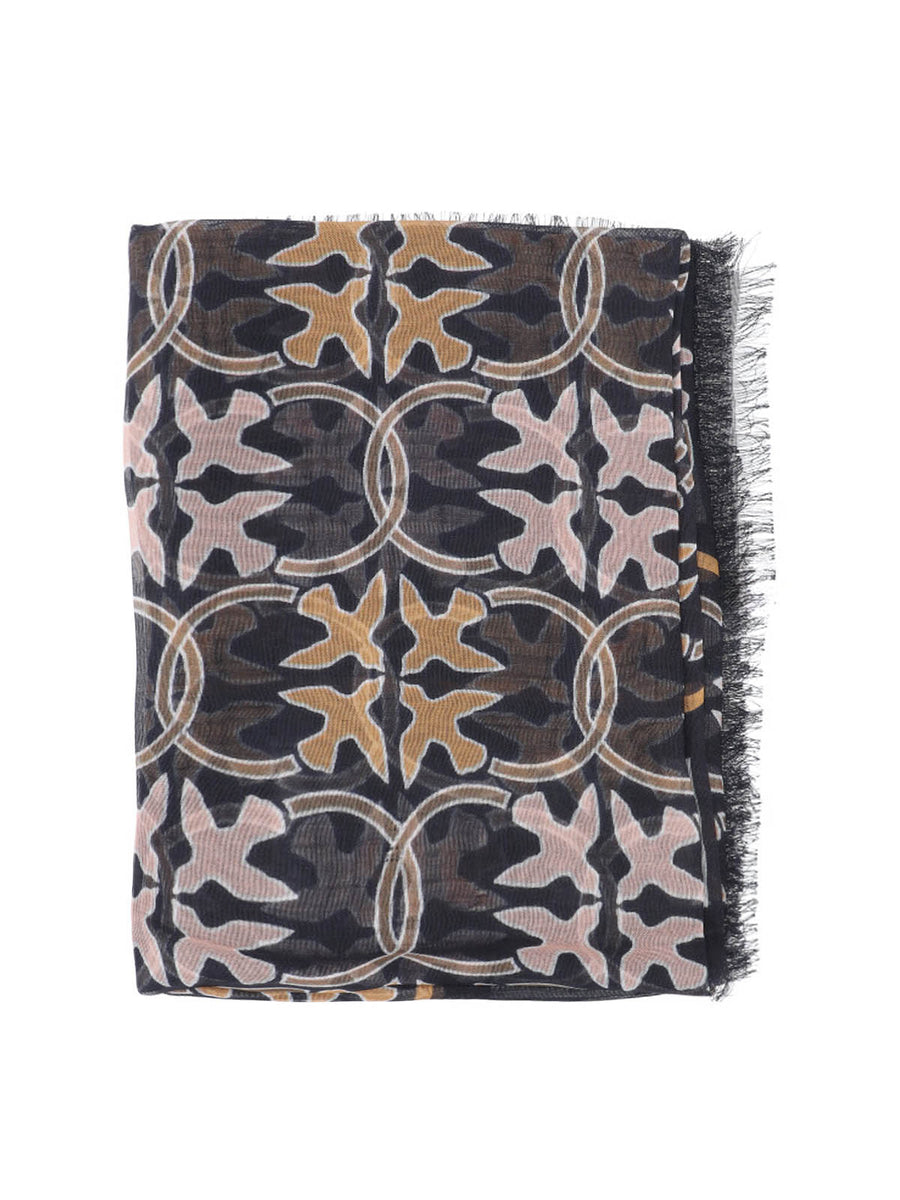 Pinko 100% Modal scarf in multicolor