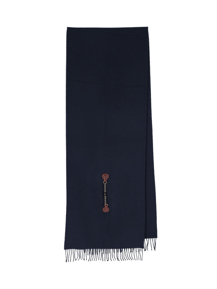 Chloè Scarfs Blue Wool