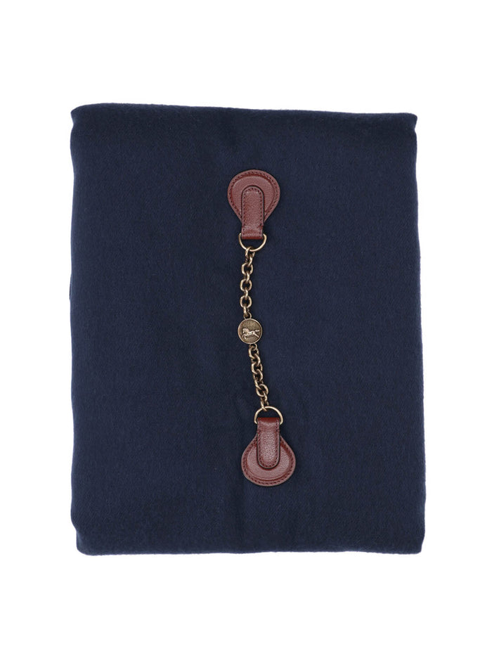 Chloè Scarfs Blue Wool