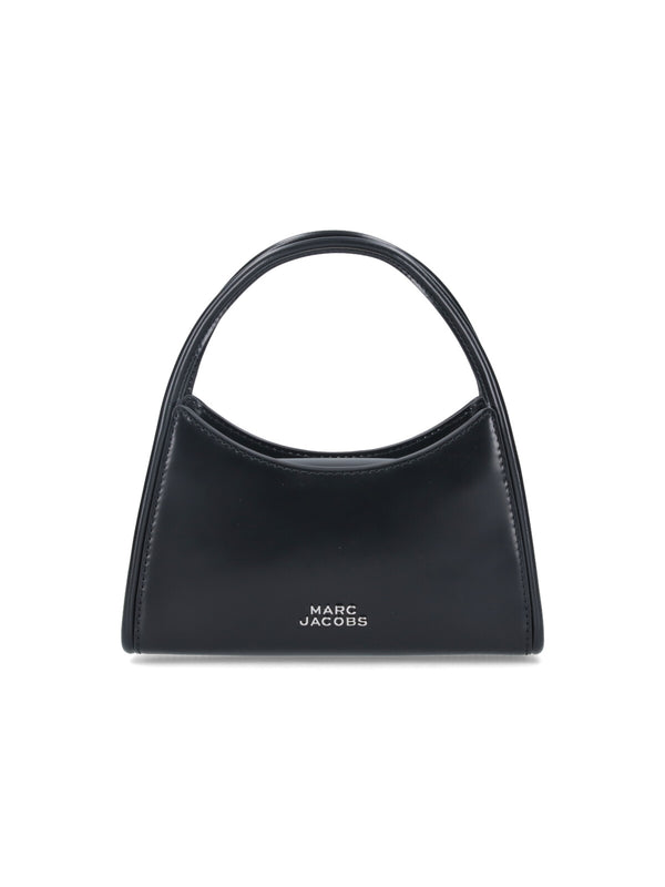 Marc Jacobs 100% cow leather top handle bag in black