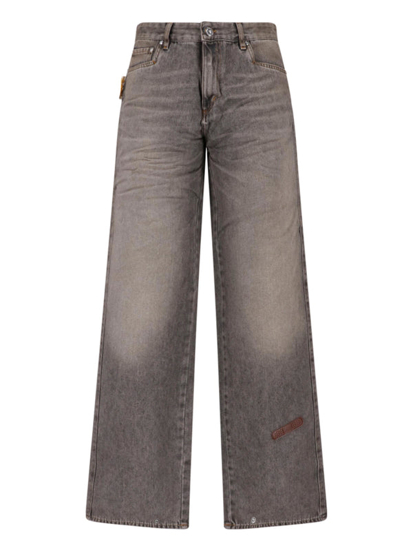 Pdf 56% Cotton jeans in gray