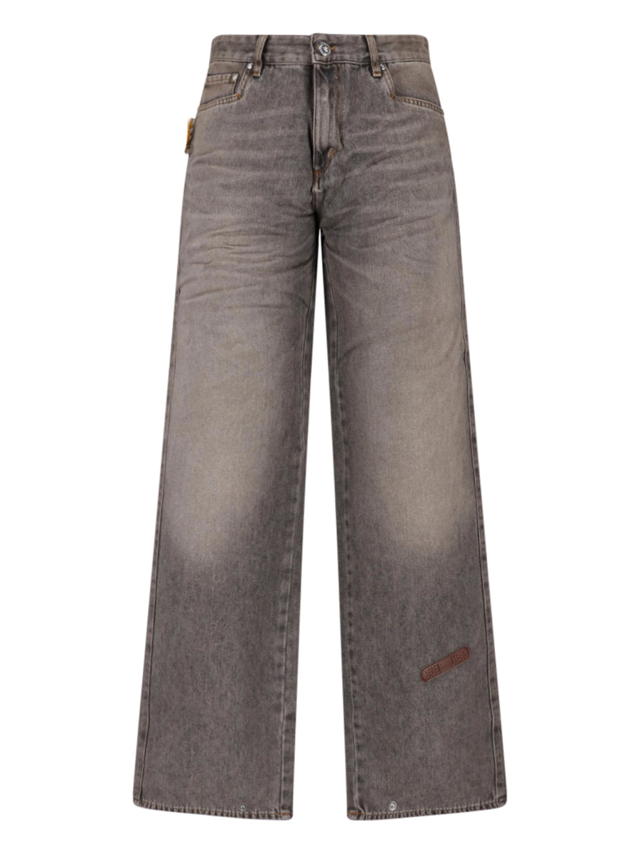 Pdf 56% Cotton jeans in gray