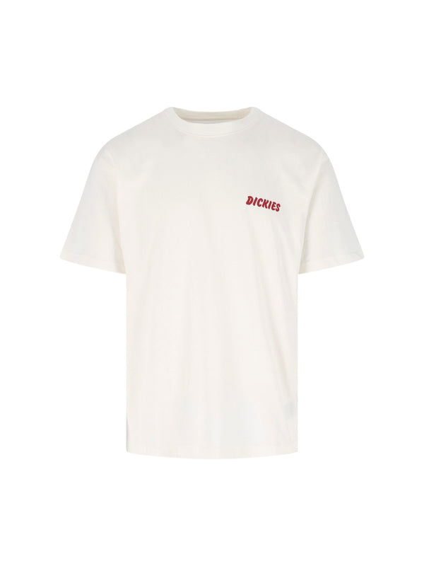 Dickies 100% cotton t-shirt in white