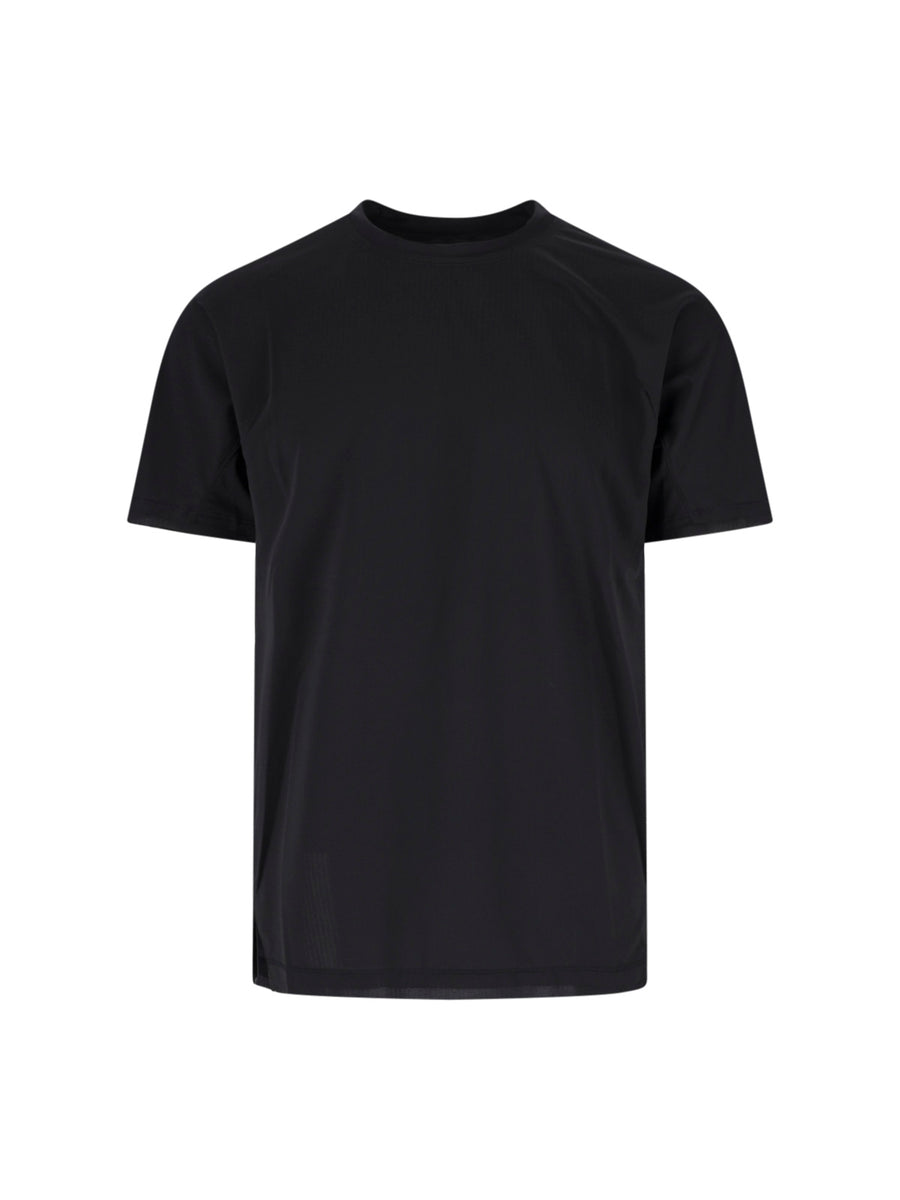 Y-3 100% Recycled Polyester t-shirt in black