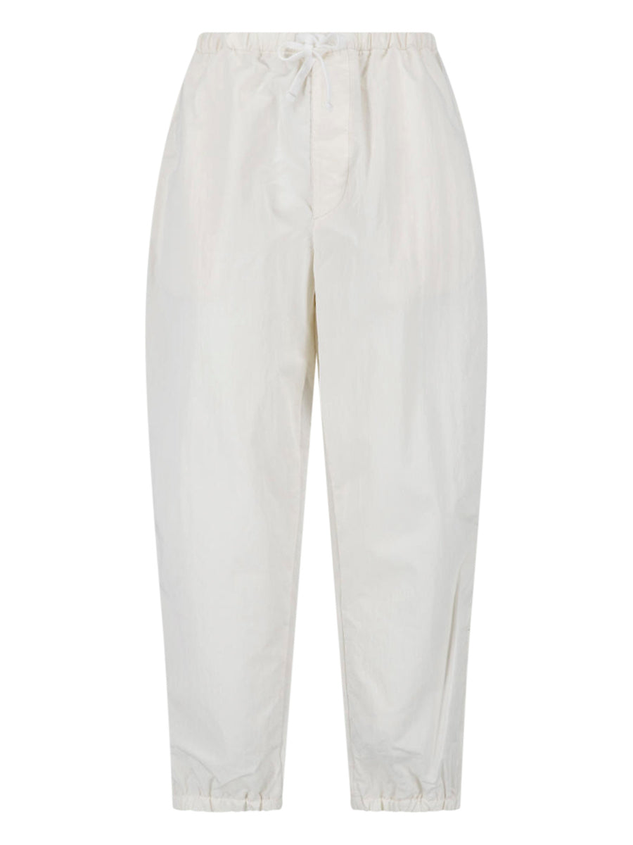 Kaptain Sunshine 65% Cotton trousers in white
