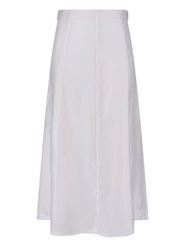 Calvin Klein 85% Lyocell skirt in white