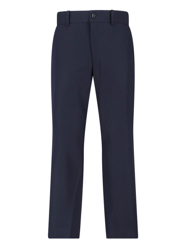 Comme Des Garcons Homme Plus 100% wool trousers in navy