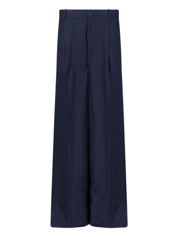 Lauren Ralph Lauren 55% Linen trousers in blue
