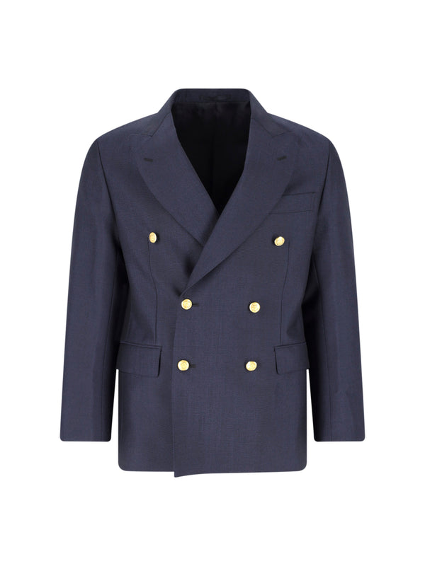 Kaptain Sunshine 60% Wool blazer in navy