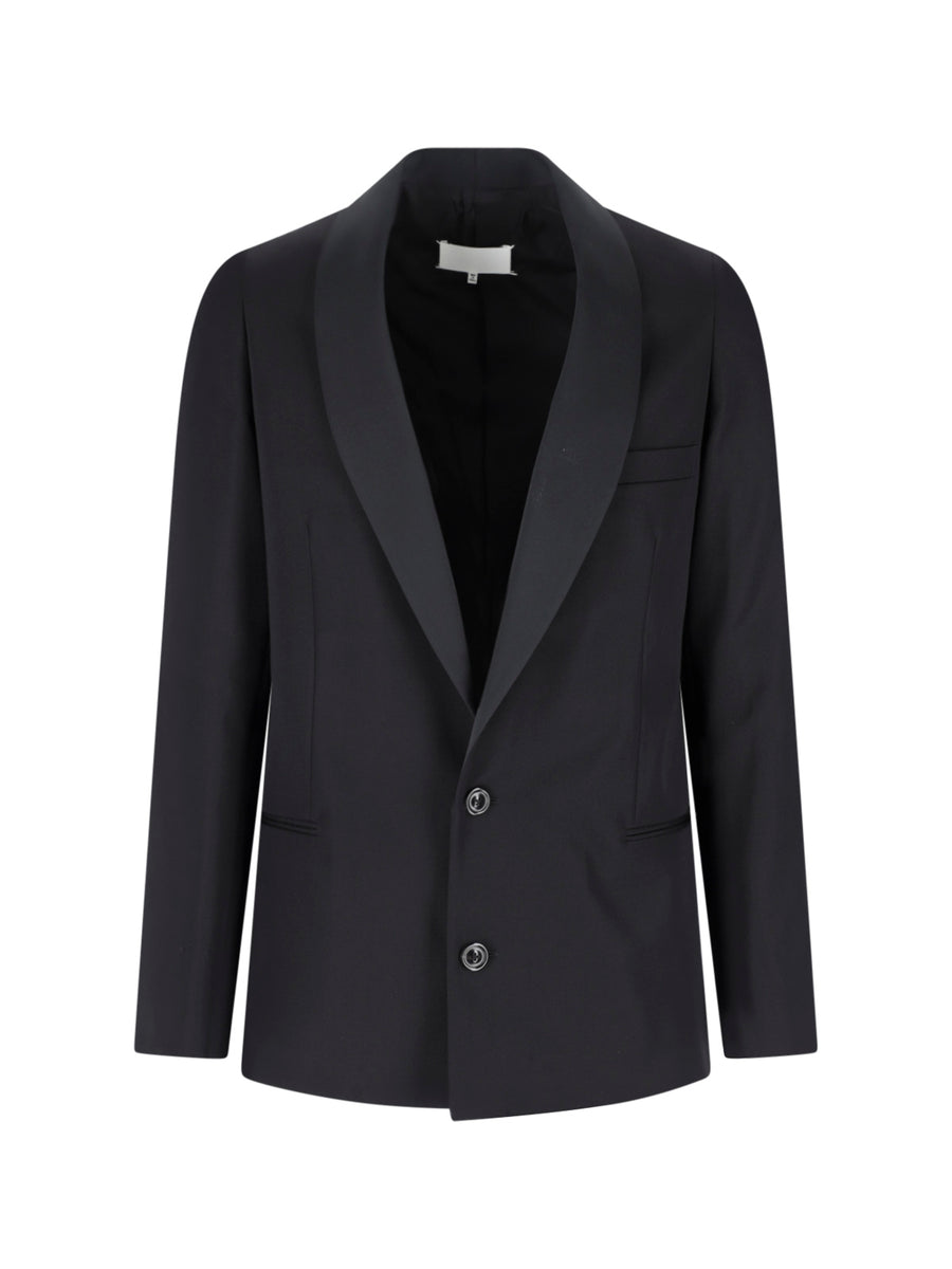 Maison Margiela 100% Virgin Wool blazer in black