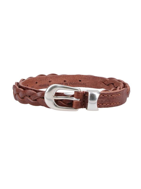 Our Legacy 100% cow leather belt in brown