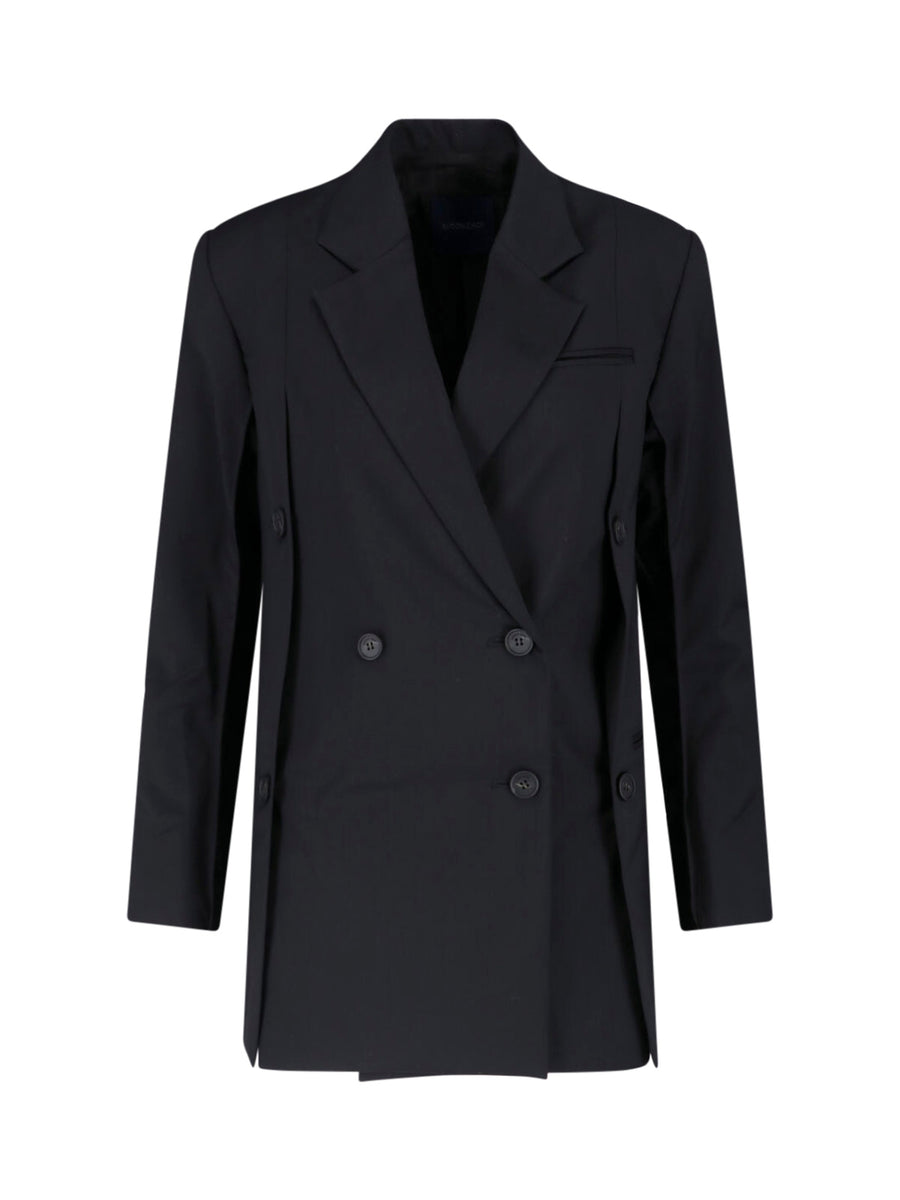 Eudon Choi 100% virgin wool blazer in black