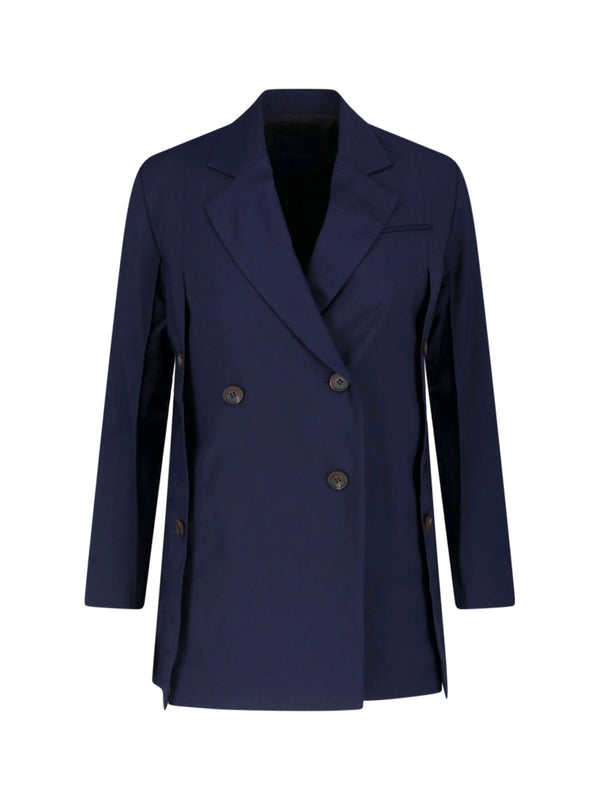 Eudon Choi 100% virgin wool blazer in navy