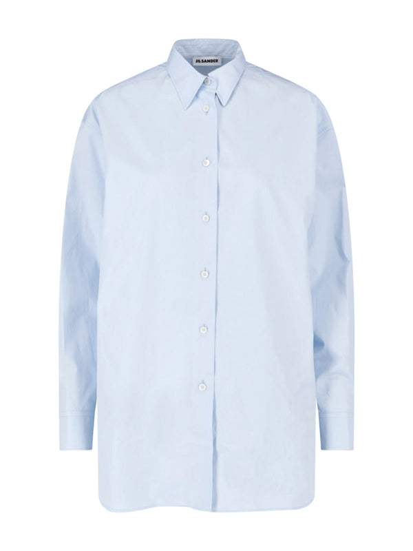 Jil Sander 100% Cotton shirt in blue
