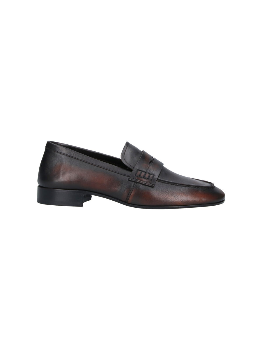 Dries Van Noten Upper: 100% Calf Leather loafer in brown