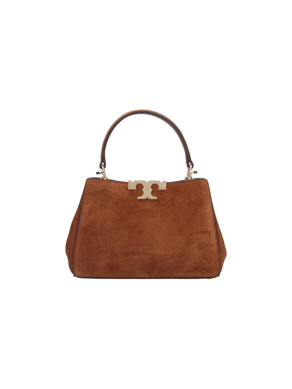 Tory Burch 100% Bovine Suede top handle bag in brown