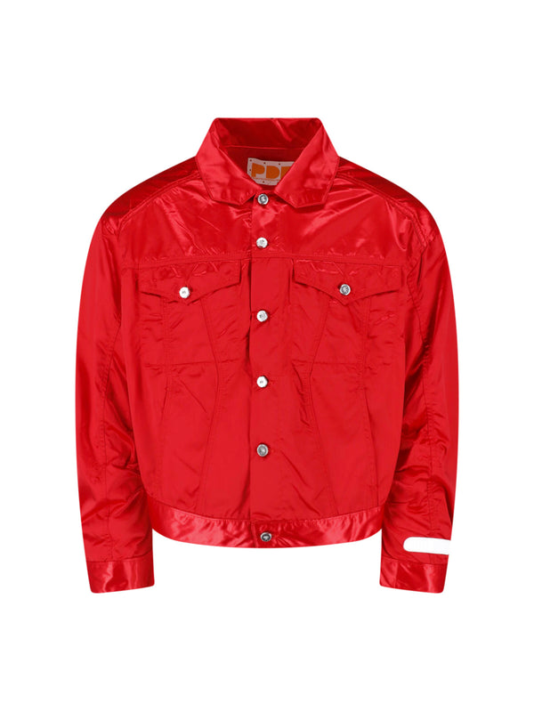 Pdf 59% Polyurethane jacket in red