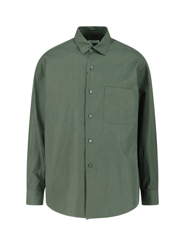 Kaptain Sunshine 79% Cotton shirt in green