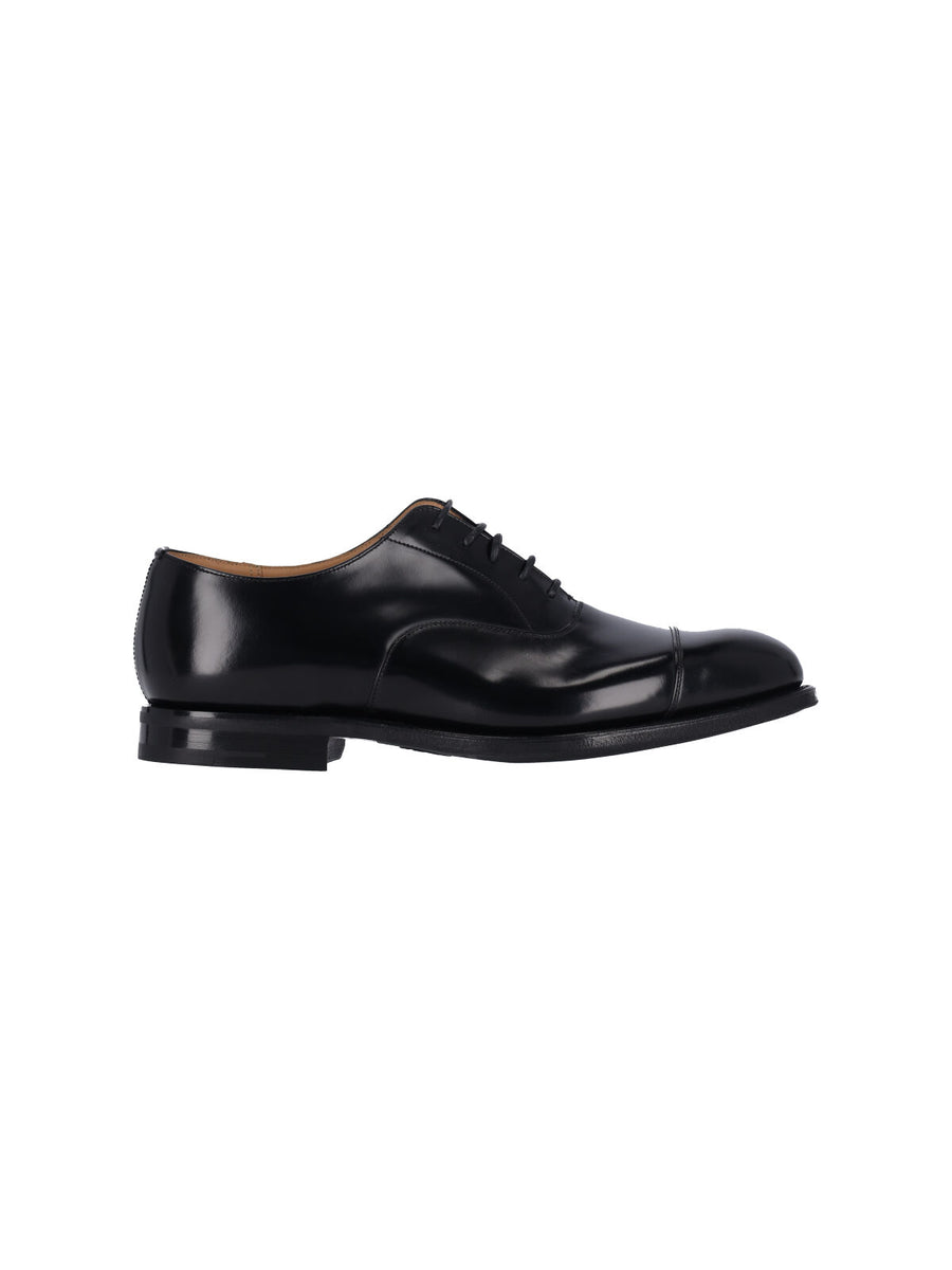 Church'S 100% calf leather oxford in black