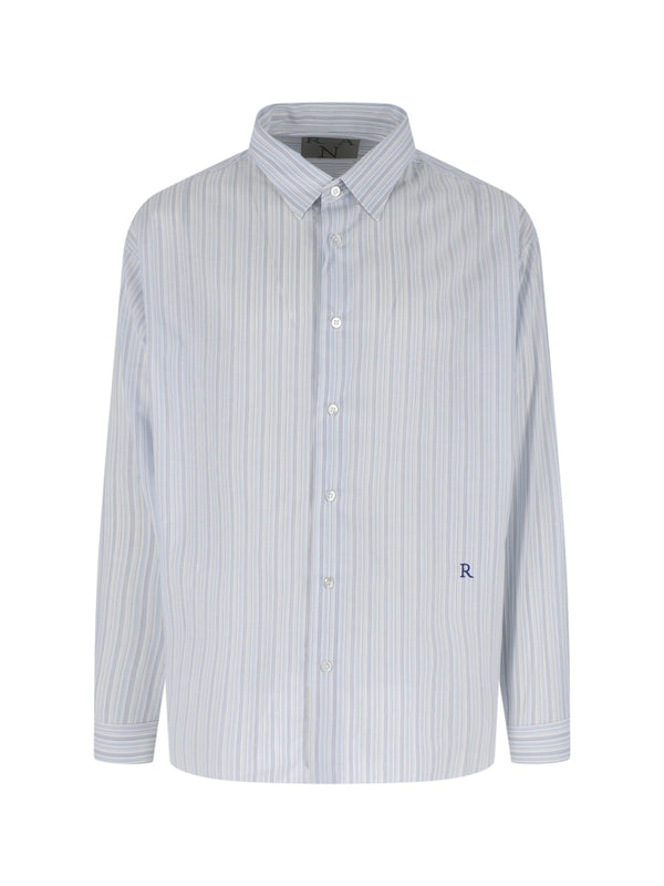 Ranra 82% Cotton shirt in gray