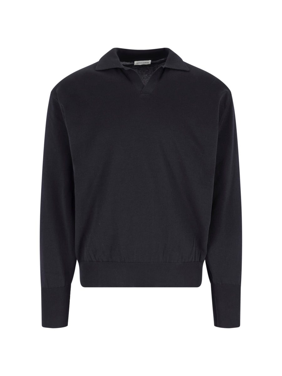 Kaptain Sunshine 100% cotton sweater in navy