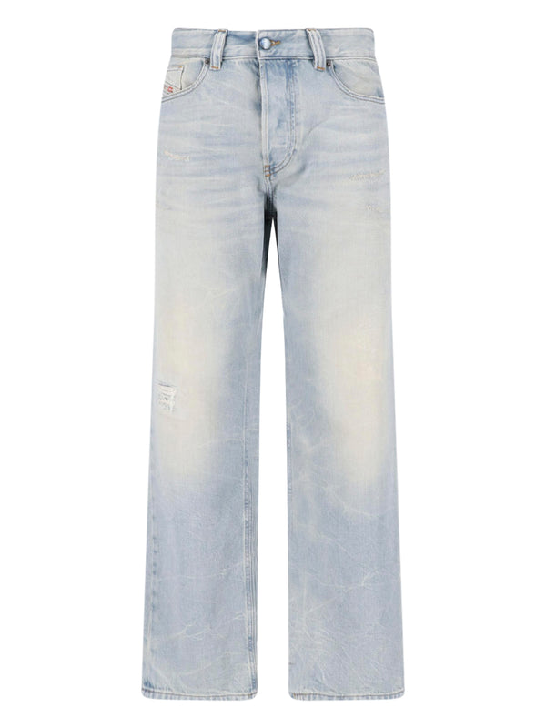 Diesel 64% Cotton jeans in blue