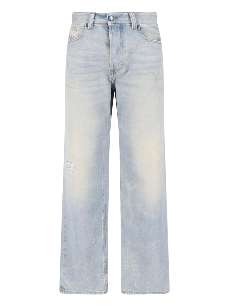 Diesel 64% Cotton jeans in blue