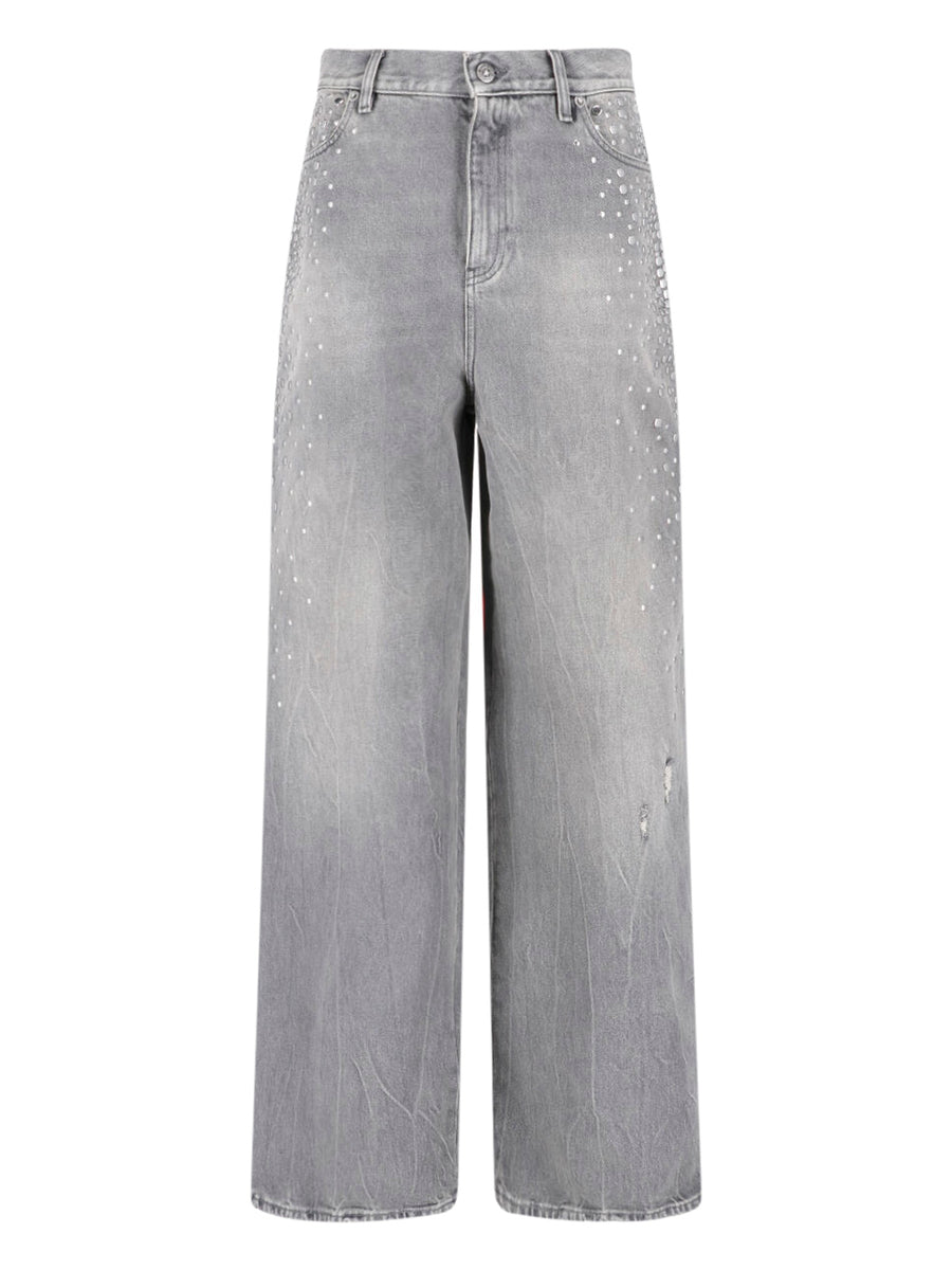 Golden Goose 100% Cotton; Pocket Lining: 65% Polyester jeans in gray