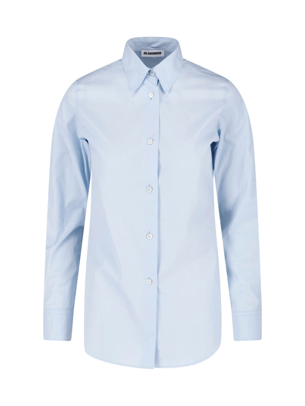 Jil Sander 100% Cotton shirt in blue