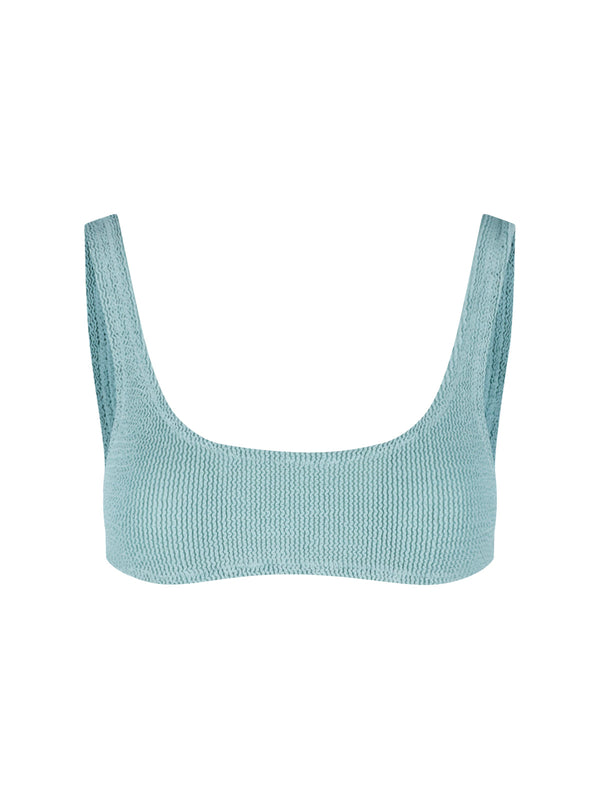 Mc2 Saint Barth 90% Polyamide bikini top in blue