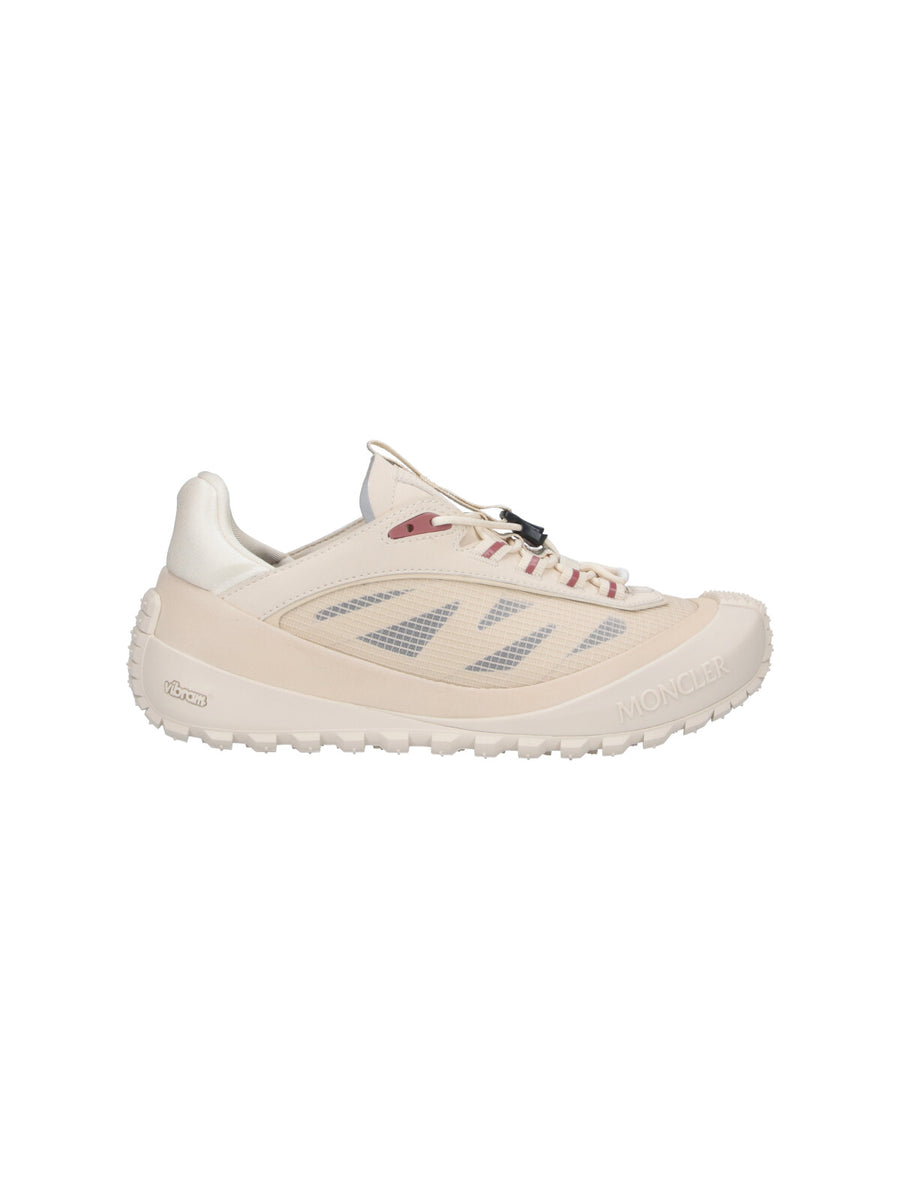 Moncler 100% polyester sneakers in beige