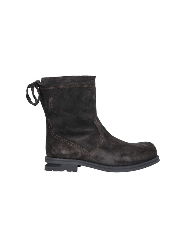 Kiko Kostadinov 100% Calf Suede Leather boot in brown