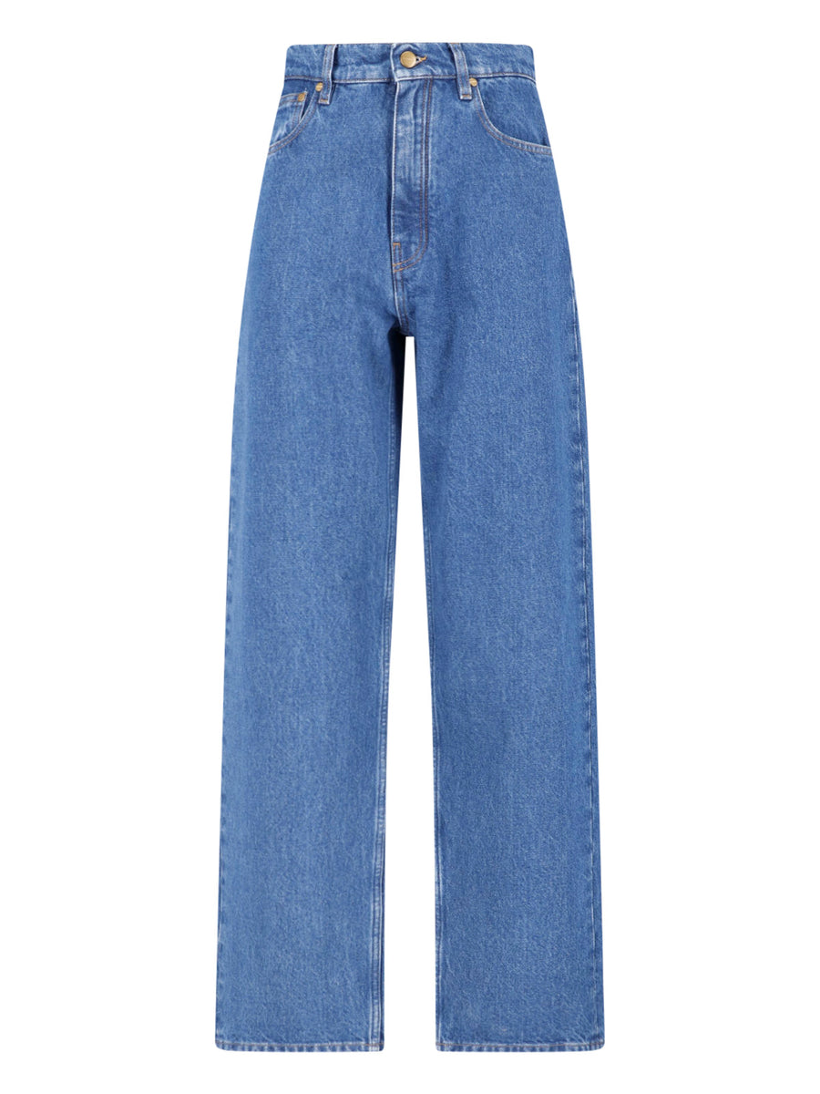 Jil Sander 100% Cotton jeans in blue