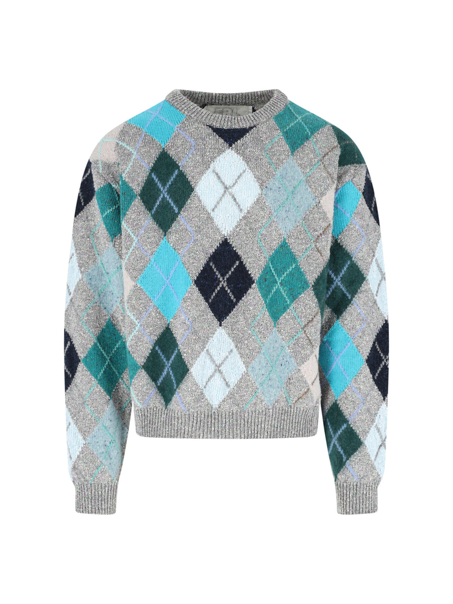 Erl 49% Wool sweater in gray