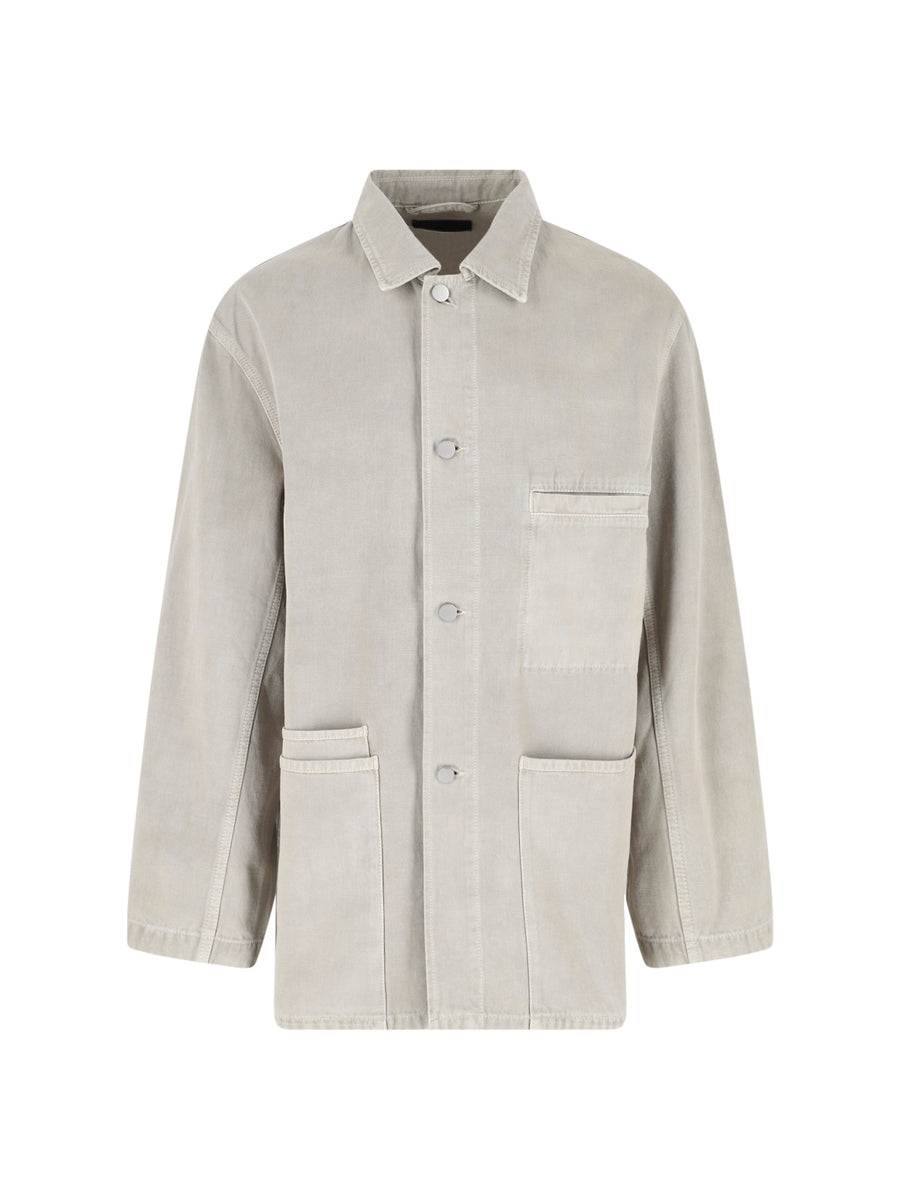 Lemaire 100% Cotton jacket in gray